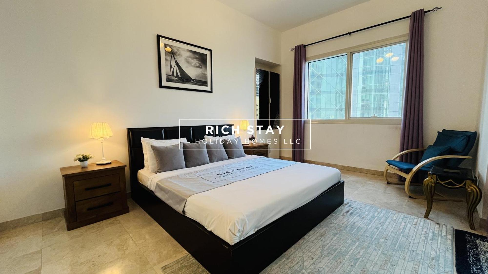 Canal View 2br & Maid In Kg Tower, Marina *